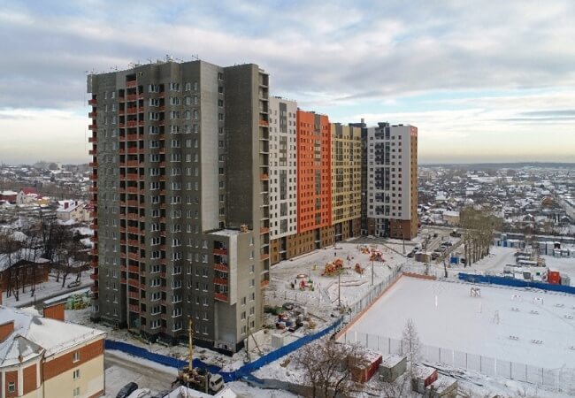 Ставим новые рекорды - остеклили 18 этажей всего за 1 месяц!